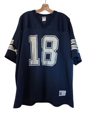 VTG Logo 7 Bernie Kosar Sports Jersey Dallas Cowboys #18 Size XL